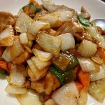 華香楼 - 主に玉ねぎ感は否めないけど優しい塩味で美味しい