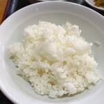 華香楼 - チャーハンにしたら美味しそうな硬めのご飯