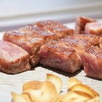 和牛 鉄板焼 おきに - 【特選】0.3%神戸ビーフステーキ