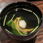 うなぎ 魚政 - 肝吸い