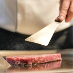 和牛 鉄板焼 おきに - 【特選】0.3％神戸ビーフステーキ