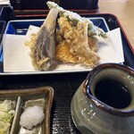 圓松庵 - 揚げたての天ぷら　旨い