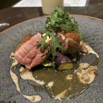 273880672 - 北海道産スノーホワイトチェリバレー鴨肉ロースト