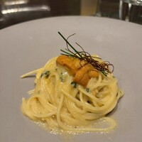 カレス - 生ウニのペペロンチーノ