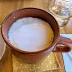 ベジバル チバットリア - ドリンクはカフェオレに変更してくださいました(⁠ ⁠ꈍ⁠ᴗ⁠ꈍ⁠)♡