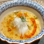 中国菜 ARATA - 海鮮のサンラー茶碗蒸し仕立て