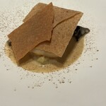 ラチュレ - ホタテのキノコのフリカッセ