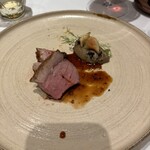 ラチュレ - 猪　菊芋のピューレを添えて