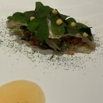 ラチュレ - ほっき貝とホオズキのサラダ