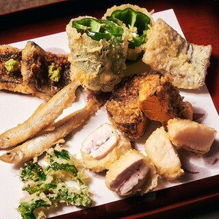 常に揚げたてをご提供◆季節の味が楽しめる天ぷら