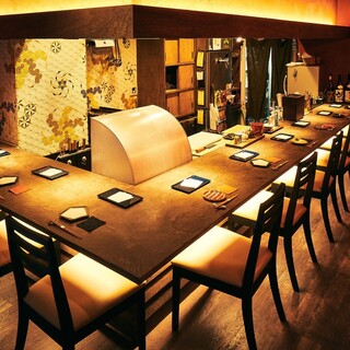 半個室あり◆ハレの日や接待に最適な落ち着いたカジュアル空間