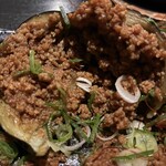 旬野菜×京居酒屋 ひとくち - 賀茂茄子の肉詰め