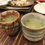 とりかわ 粋恭 - 鶏スープ（0円）