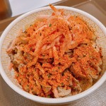 すき家 - 料理写真:持ち帰りだとこれが出来ないからねぇ