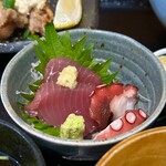 フリースタイル 迅 - お刺身(鰹・蛸)