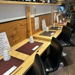 フリースタイル 迅 - 店内カウンター席
