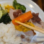 キッチン ブルー グローブ - いただきます