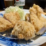 とんかつ七井戸 - ●天城軍鶏チキンかつ定食