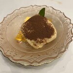 Ristorante IL PRINCIPE - 真のティラミス♡なんとシェフが私達の訪問時間に合わせて最高の出来栄えになるよう、仕込んでくれているとのこと。プルプルでめちゃくちゃ柔らかくて口に入れたら溶ける！優しい甘み♡