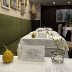 Ristorante IL PRINCIPE - テーブルも豪華です。