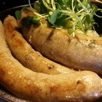 自家製ソーセージ2種盛り合せ