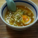 麺屋 たかはし - 鍋敷にのってます