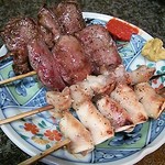 串焼ホルモンほうちゃん - タン＆のどなんこつ