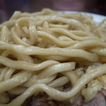 ラーメン二郎 - この枯れた感じはベスト二郎麺の一例（2014年4月22日）
