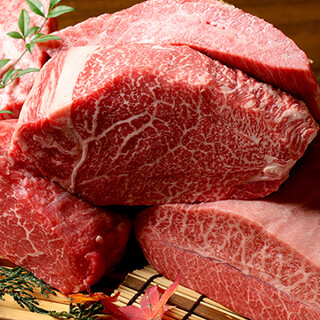 こだわりの一頭買い！希少部位や特上部位。厳選牛を週替わりで