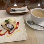 樹藝夢 - バスクチーズケーキだったか、スッキリしつつ濃厚さもあり良かった。