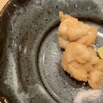 鮨 さかい - しらこのフライ