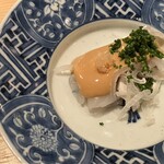 鮨 さかい - ふぐ皮