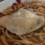 ラーメン金子 - 中華そば～ワンタンも旨し♪