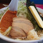 ラーメン金子 - 辛味噌の風味がたまらん♪