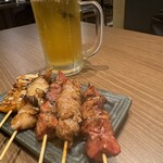 もつ焼き 餃子 つる福 学芸大学 - 