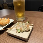 もつ焼き 餃子 つる福 学芸大学 - 