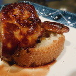 鉄板焼レストラン八景 - フォアグラの鉄板焼