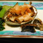 鉄板焼レストラン八景 - アワビ