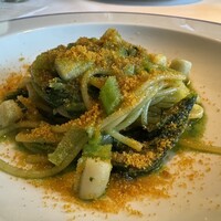 リストランテ･ヒロ チェントロ 丸ビル店 - 小柱、小松菜、からすみのスパゲッティーニ