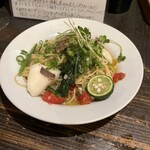 セブンストック - 新さんまと小松菜のオイルソース