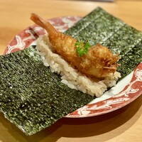 鮨トキドキ串 海老虎 - 海老虎巻き