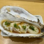 寿司大 - おつまみ　釜石の岩牡蠣ポン酢