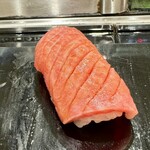 寿司大 - 最後に追加した本マグロ（最初に出てきたのと同じもの）