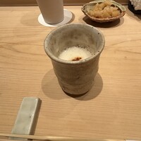 鮨 龍次郎 - 鱈の白子のすり流し