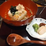 坂ノ下　田茂戸 - 食事　胡麻鯛茶漬