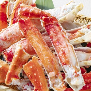 【120分プランのみ】蟹食べ放題プランも！