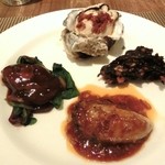 くろさわ東京菜 - 14.4月（夜）　牡蠣料理盛り合わせ