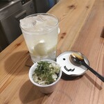 酒呑蕎食〆タグル - お通し