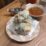 酒呑蕎食〆タグル - 牡蠣天ぷら
