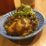 酒呑蕎食〆タグル - 牡蠣蕎麦味噌焼き